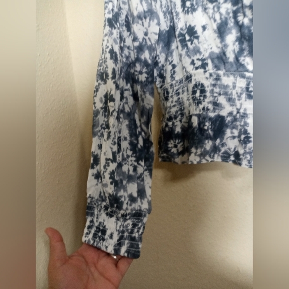 Japna Blue Wrap Peplum Blouse - Picture 3 of 8